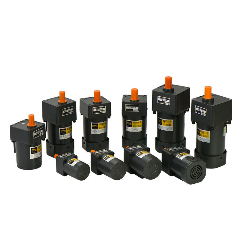 CA eléctrica DC 110V 220V 380V 24V 48V del motor del engranaje del motor de encargo del engranaje 10W