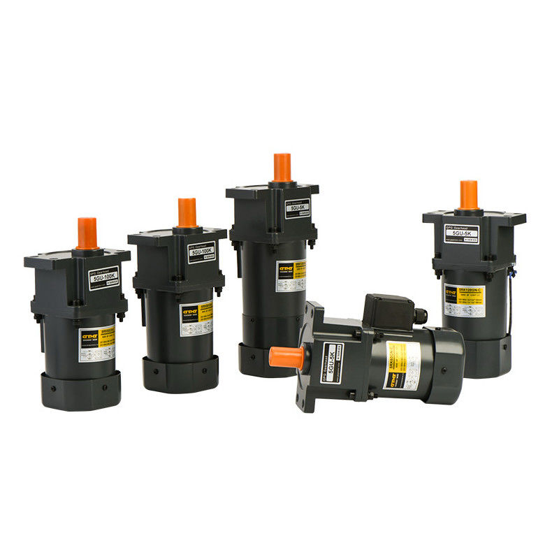 CA eléctrica DC 110V 220V 380V 24V 48V del motor del engranaje del motor de encargo del engranaje 10W