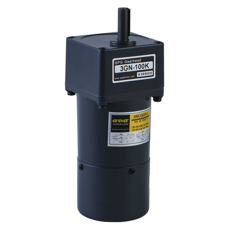 CA eléctrica DC 110V 220V 380V 24V 48V del motor del engranaje del motor de encargo del engranaje 10W