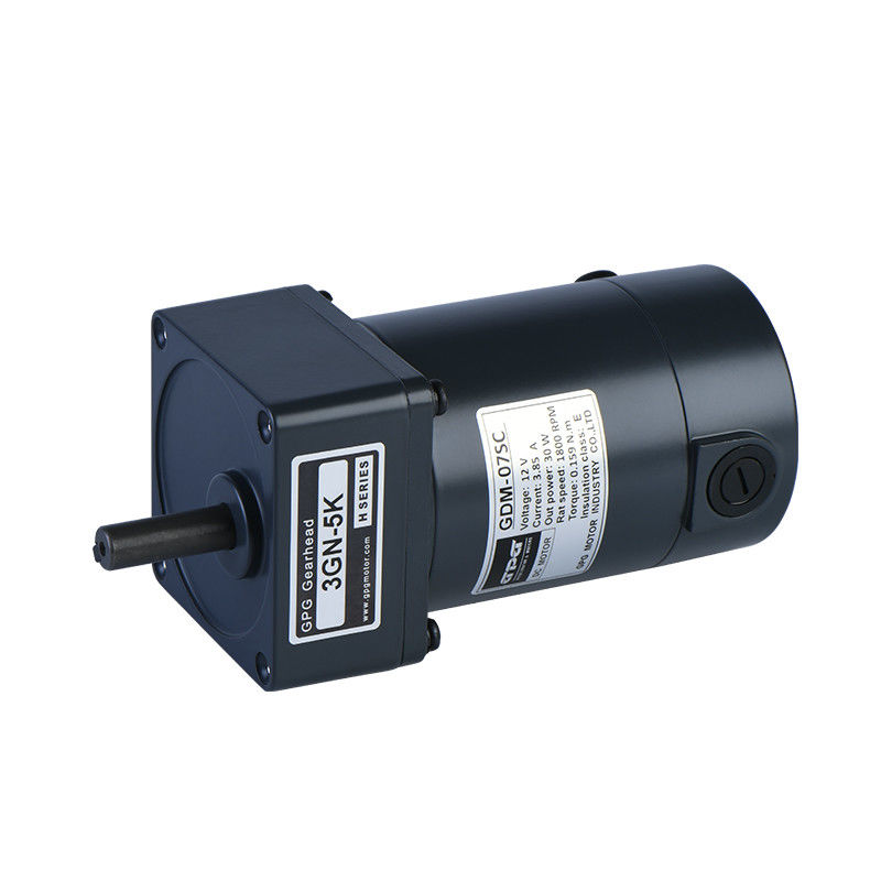 GDM-07SC motor eléctrico de cepillado con 1 3-300 3GN3-300K caja de cambios y 25W voltaje 12V 24V potencia de salida