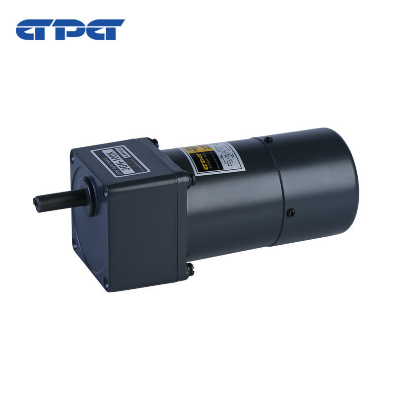 Motor de engranajes de CA con clasificación IP44 con velocidad de entrada de 1400-1700 rpm y resistencia de aislamiento de 100MΩ min