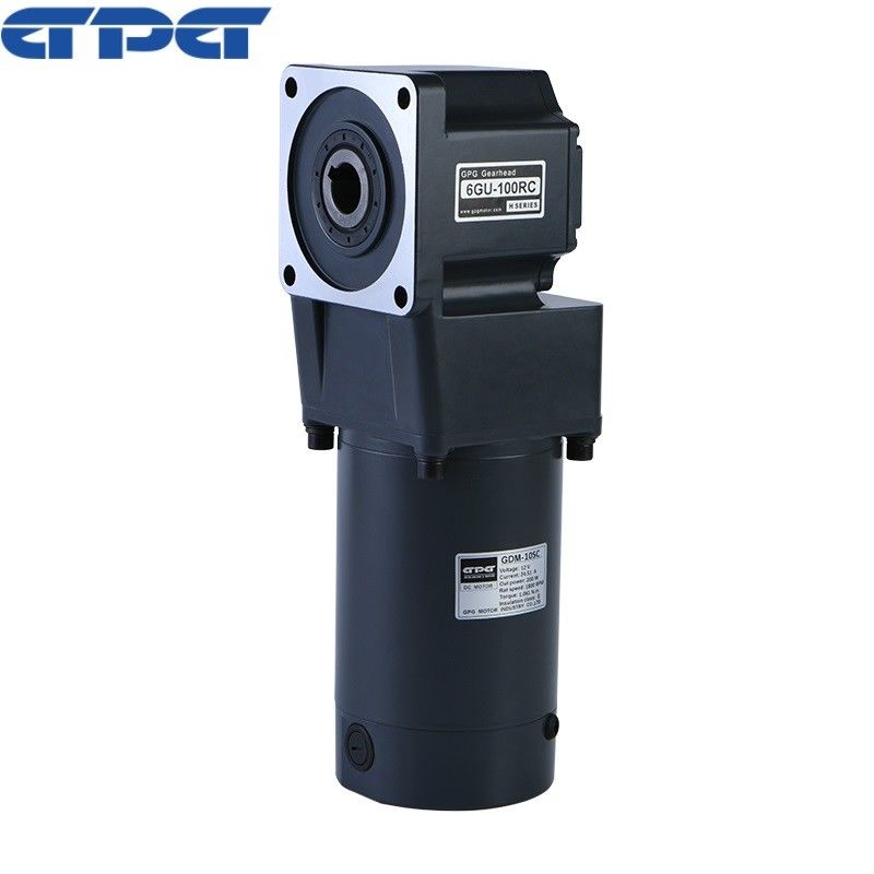 tipo GDM-07SC 3DC 12v 24v 1800rpm 3200rpm del cepillo del motor de DC de la caja de cambios 30w
