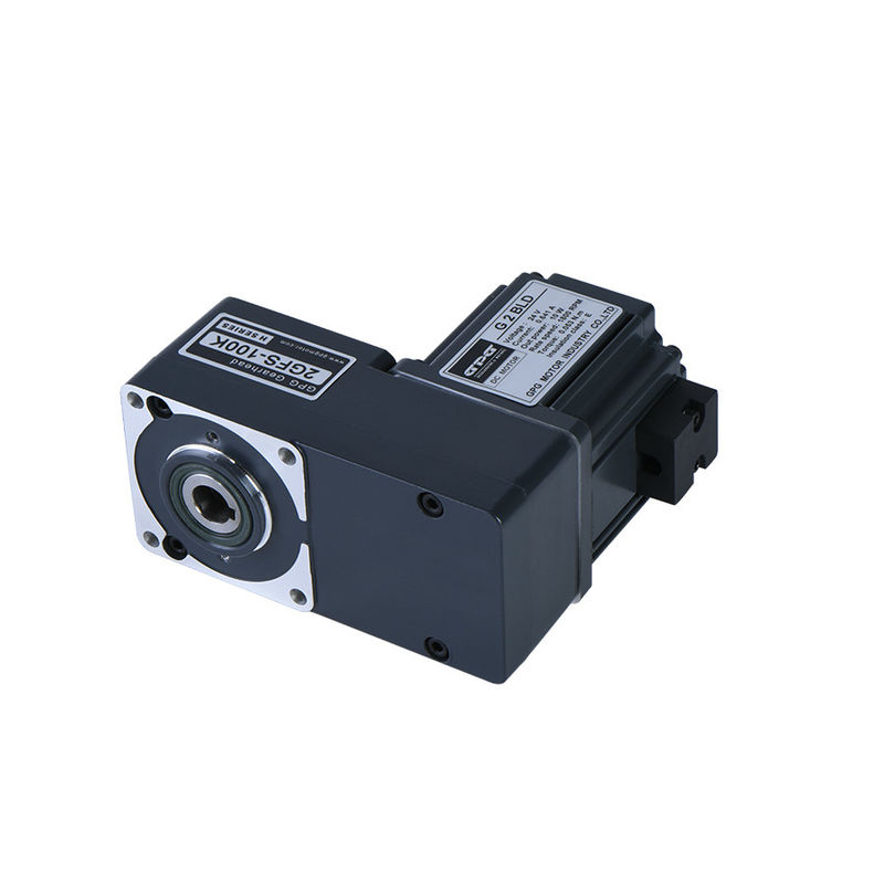 el GUSANO DE ÁNGULO RECTO PARALELO SIN CEPILLO GPG del MOTOR 12V 24V 1800RPM 3000RPM DC 2GN 3GN 4GN 5GU 6GU del ENGRANAJE de 90W BLDC ADAPTÓ el MOTOR