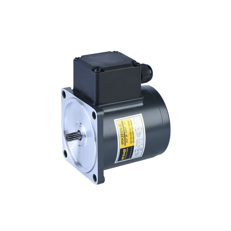 alto tipo bajo del control de velocidad de motor eléctrico de la CA del motor de CA del esfuerzo de torsión de 20w 80m m RPM