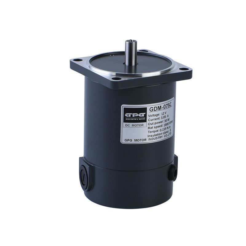 el REBORDE DC ELÉCTRICO del CUADRADO del MOTOR 60M M 12V 24V de 20W DC VIAJA EN AUTOMÓVILI el MOTOR de DC del CEPILLO del EJE de la LLAVE del EJE de la RONDA 1800 3200RPM