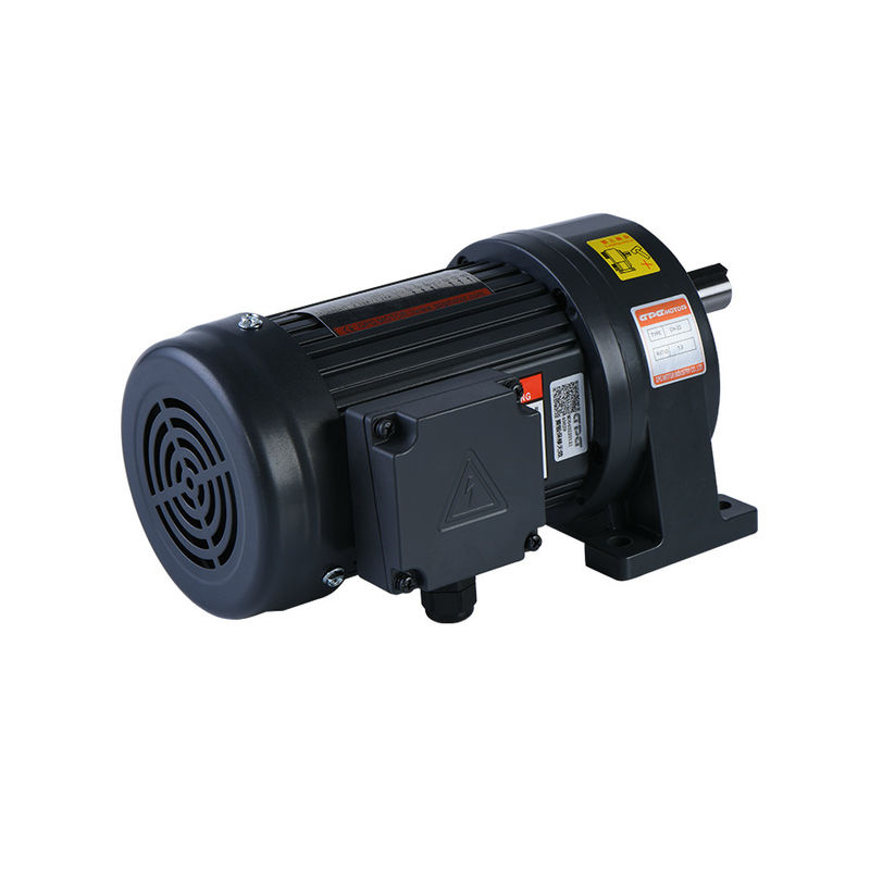 caja de engranajes de 100w 0.125hp para el tipo vertical del motor eléctrico con el tipo del Cv del reborde