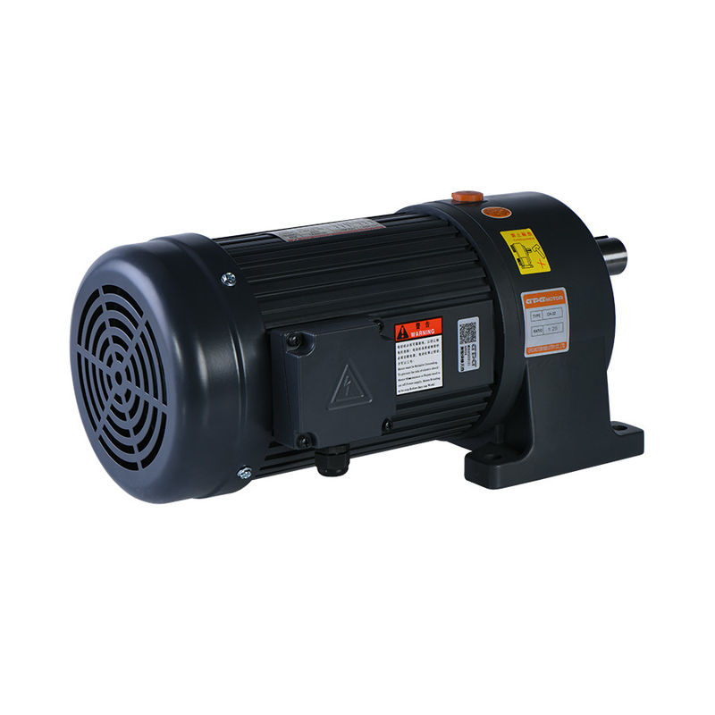 caja de engranajes de 100w 0.125hp para el tipo vertical del motor eléctrico con el tipo del Cv del reborde