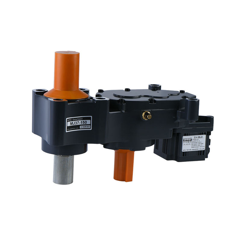 MOTOR BLDC DE TORNIQUETE MJ37 G5BLD 24V 160W 1:75 CON CAJA DE ENGRANAJES MOTOR DE BARRERA