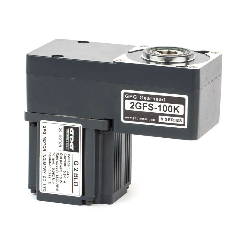 Motor de engranajes de CA con clasificación IP44 con velocidad de entrada de 1400-1700 rpm y resistencia de aislamiento de 100MΩ min